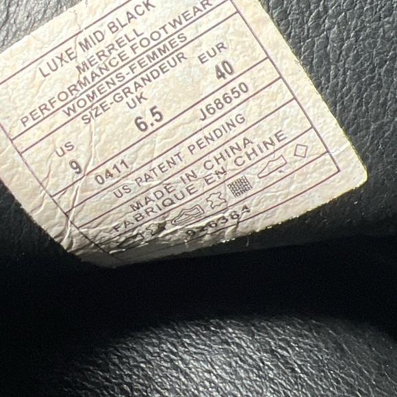 Merrell Black Women's Ankle Boots - Picture 6 of 6